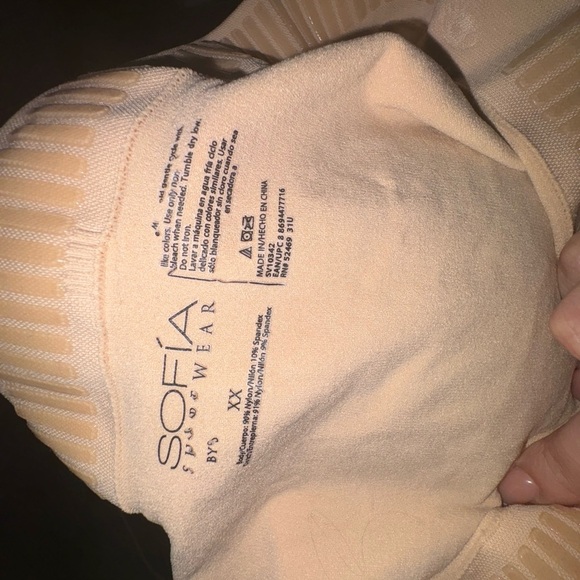 Sofia Vergara seamless High-Waist Shaping Briefs - Cream size XXL - Picture 7 of 7